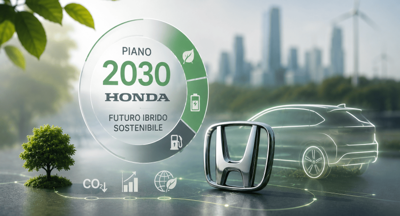 Il piano 2030 di Honda: l'attenzione alle auto ibride
