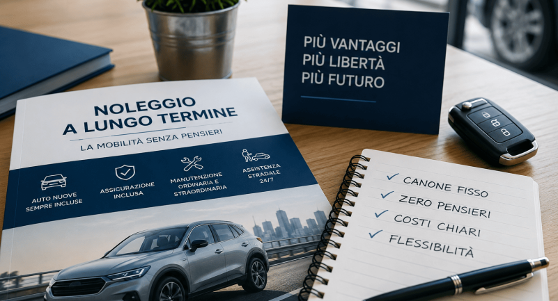 Noleggio aziendale lungo termine: come funziona e perch&eacute; sempre pi&ugrave; aziende lo scelgono  