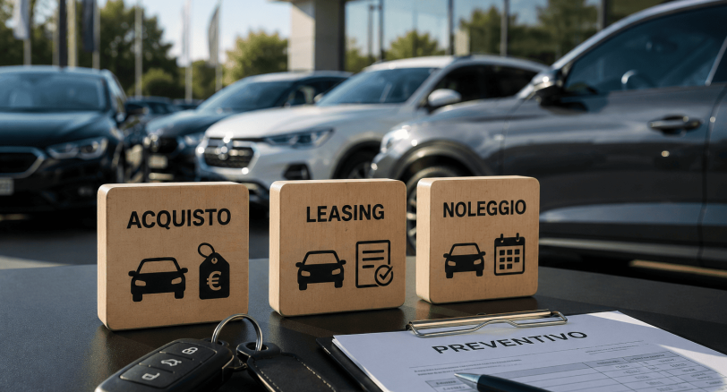 Leasing o noleggio? Le alternative all'acquisto dell'auto  