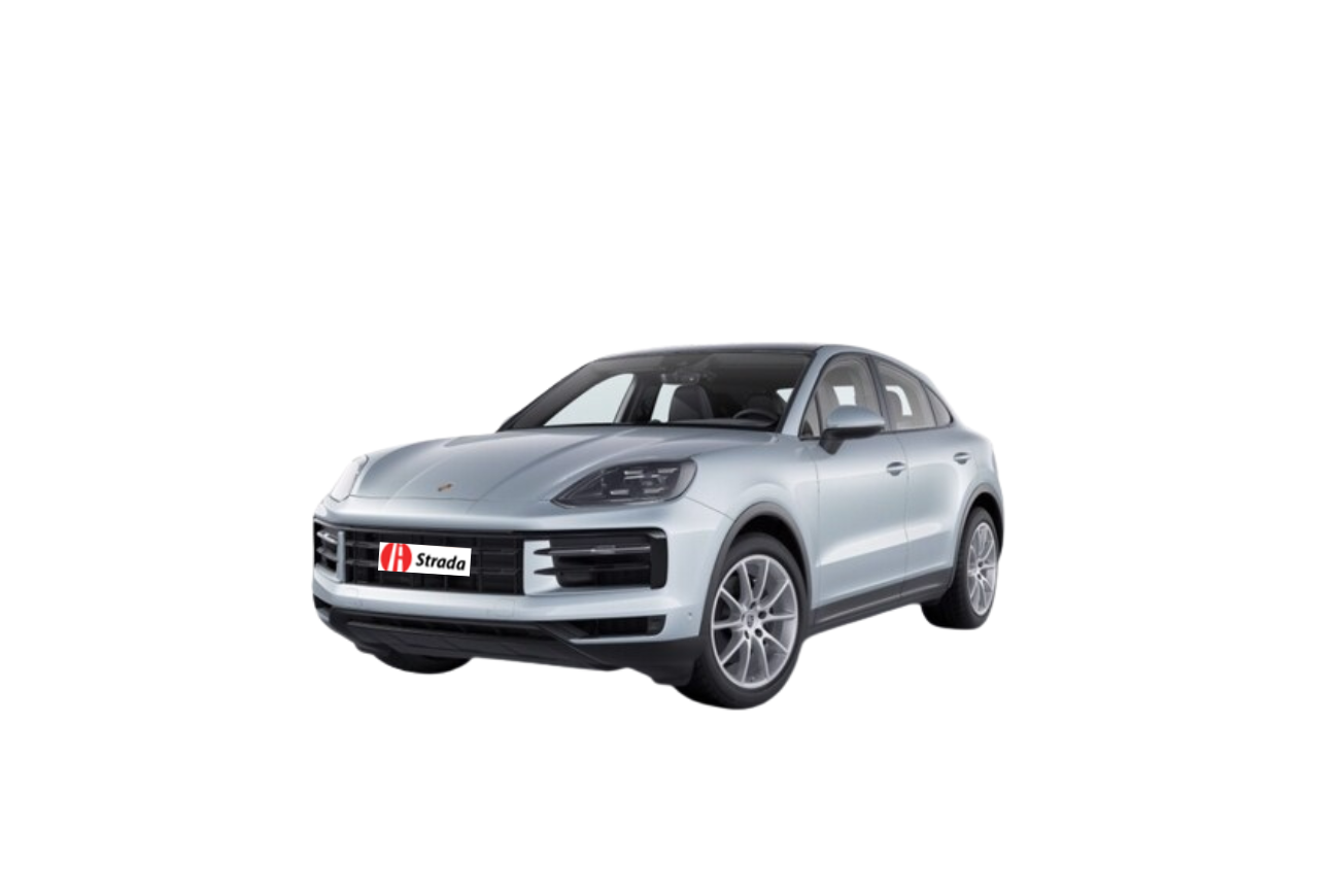 Nuova Porsche Cayenne Coup&egrave; 113kWh Turbo Electric noleggio a lungo termine Strada
