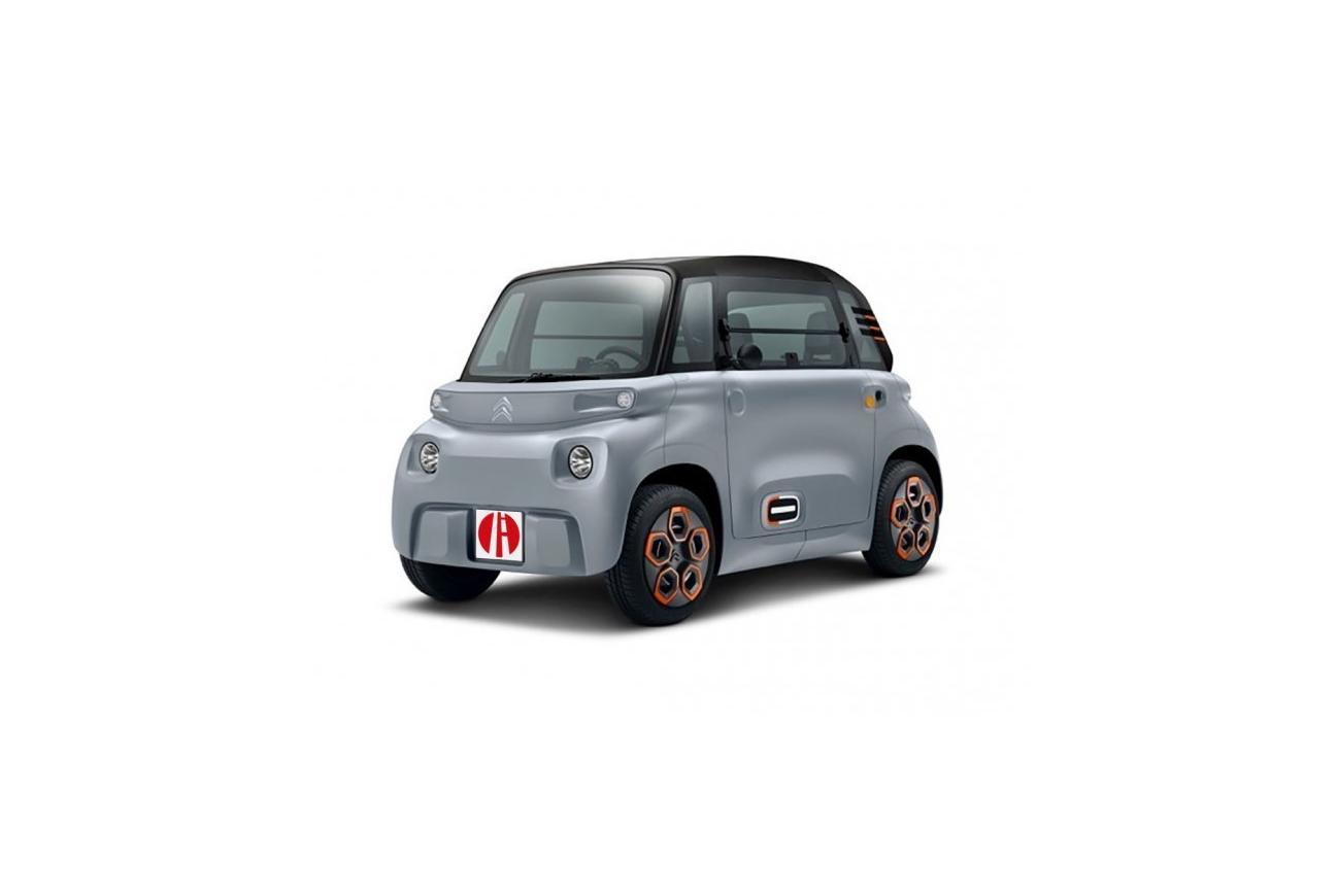 Citroen AMI 100% elettrica noleggio a lungo termine Strada