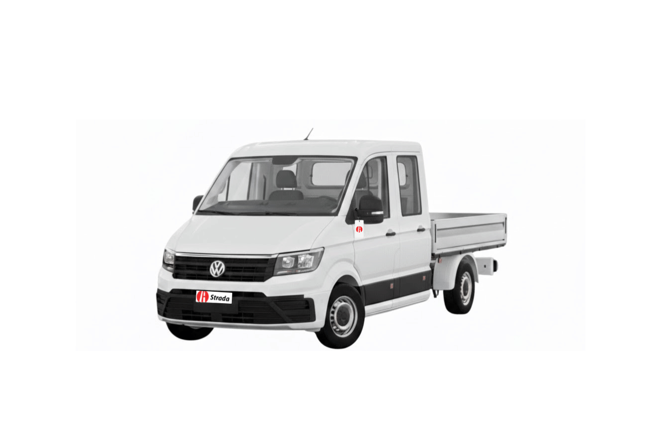 Volkswagen Crafter 35 L3 2.0 TDI 103kW cass. d.c ant. man con cassone fisso e sponde abbattibili noleggio a lungo termine Strada