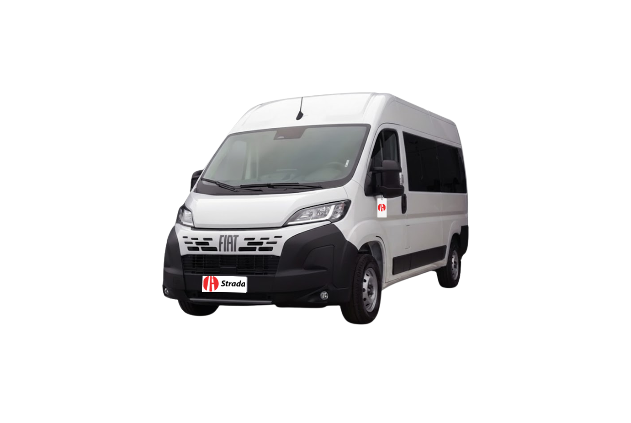 Fiat Ducato 35Q LH2 140CV AT8 2.2 Multijet 3 E6E Furgone Vetrato noleggio a breve termine Strada