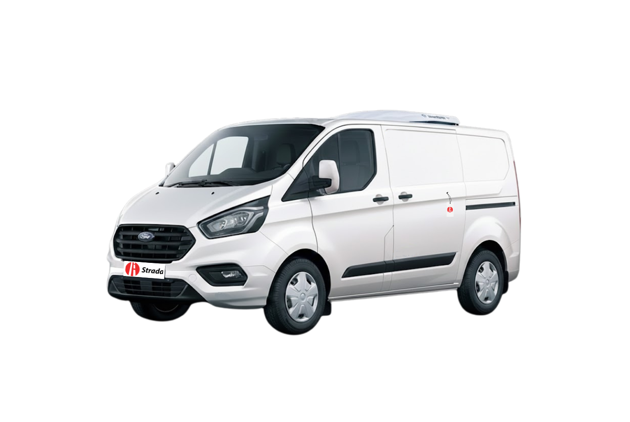 FORD TRANSIT Custom allestimento Isotermico Lamberet 320L1 2.0 Eco 136cv Trend noleggio a lungo termine Strada Srl 