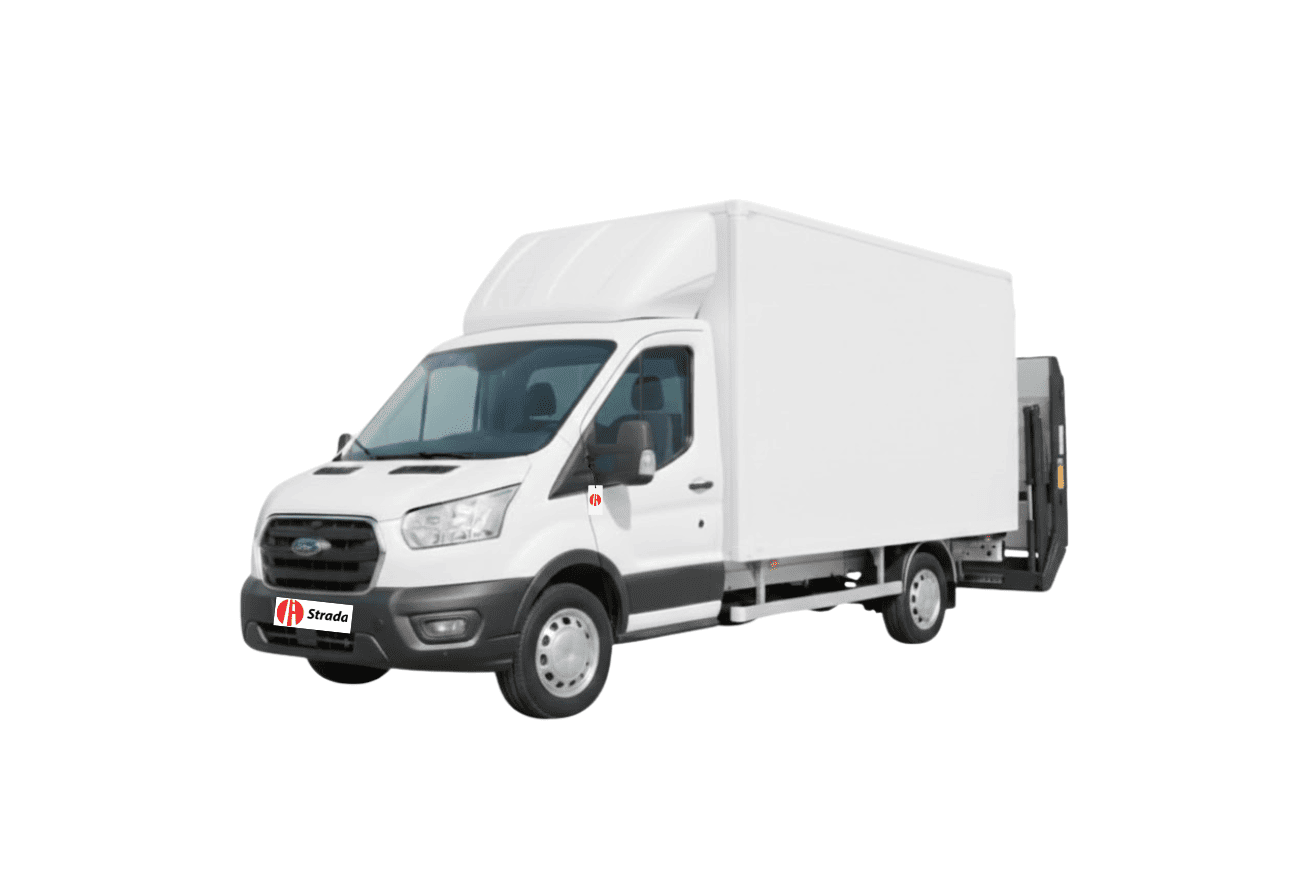 Ford Transit furgonatura in alluminio con sponda caricatrice 350 L4 Trend 2.0 HDT 130Cv Auto ONNI a lungo termine Strada Srl 
