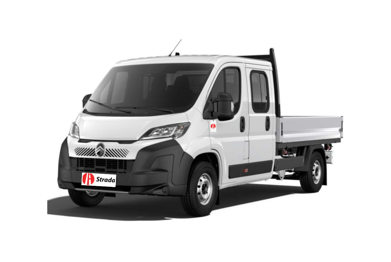 Citroen Jumper 2.2 Diesel Doppia Cabina 140cv 35 Heavy L4 noleggio a lungo termine Strada Srl