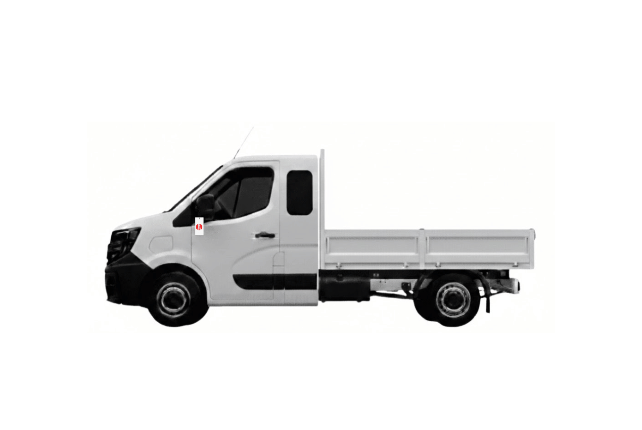 Nissan Interstar 2.0 DCI 130cv 35Q N-Connecta L3H1 DC con cassone fisso e sponde abattibili a lungo termine