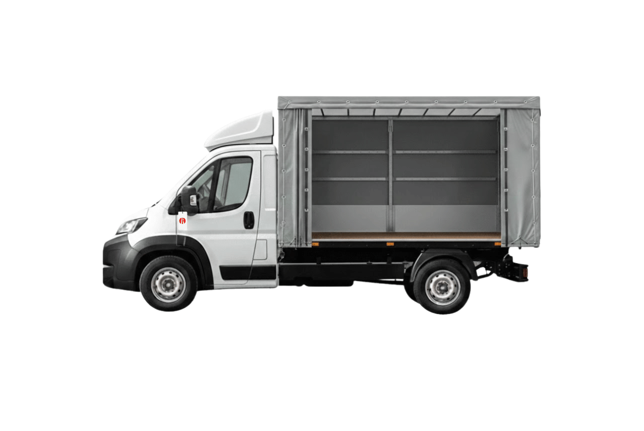 Peugeot BOXER Full Electric 270cv 205 kW 35 Heavy L4 centina apribile su tre lati noleggio a lungo termine Strada